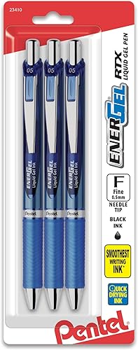 Pentel EnerGel Deluxe RTX - Bolígrafo de gel líquido retráctil