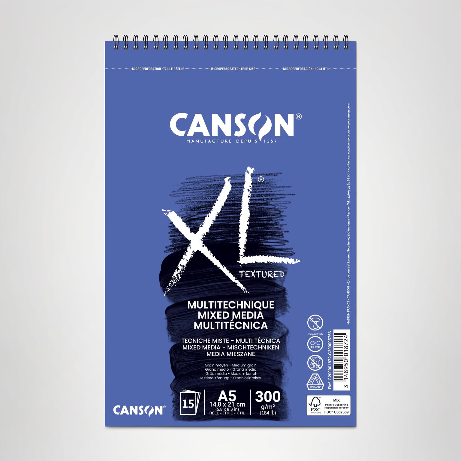 Amazon | キャンソン スケッチブック A5 キャンソン XL 画用紙