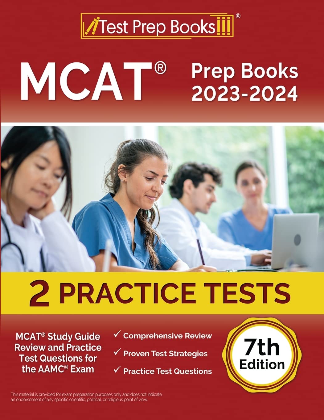 MCAT Prep Books 2023-2024: MCAT Study Guide Review and 2 Practice Tests ...