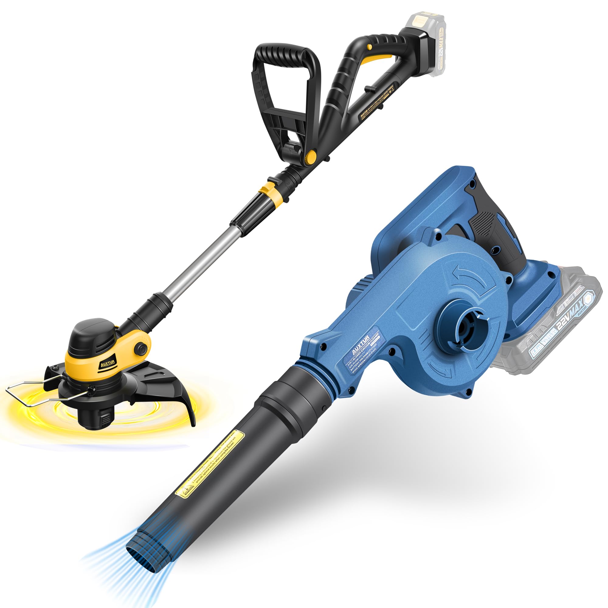 AUXTURCordless String Trimmers and Leaf Blower