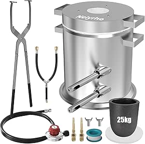 Kit De Coulée De Fusion - Creuset, Brique Réfractaire Et Panneau Nid D'abeille