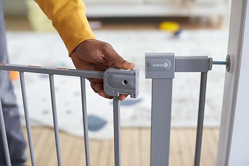 Vista 17 de Puerta de seguridad para niños y fácil instalación, encaja en espacios entre 29 y 38 pulgadas de Safety 1st Blanco