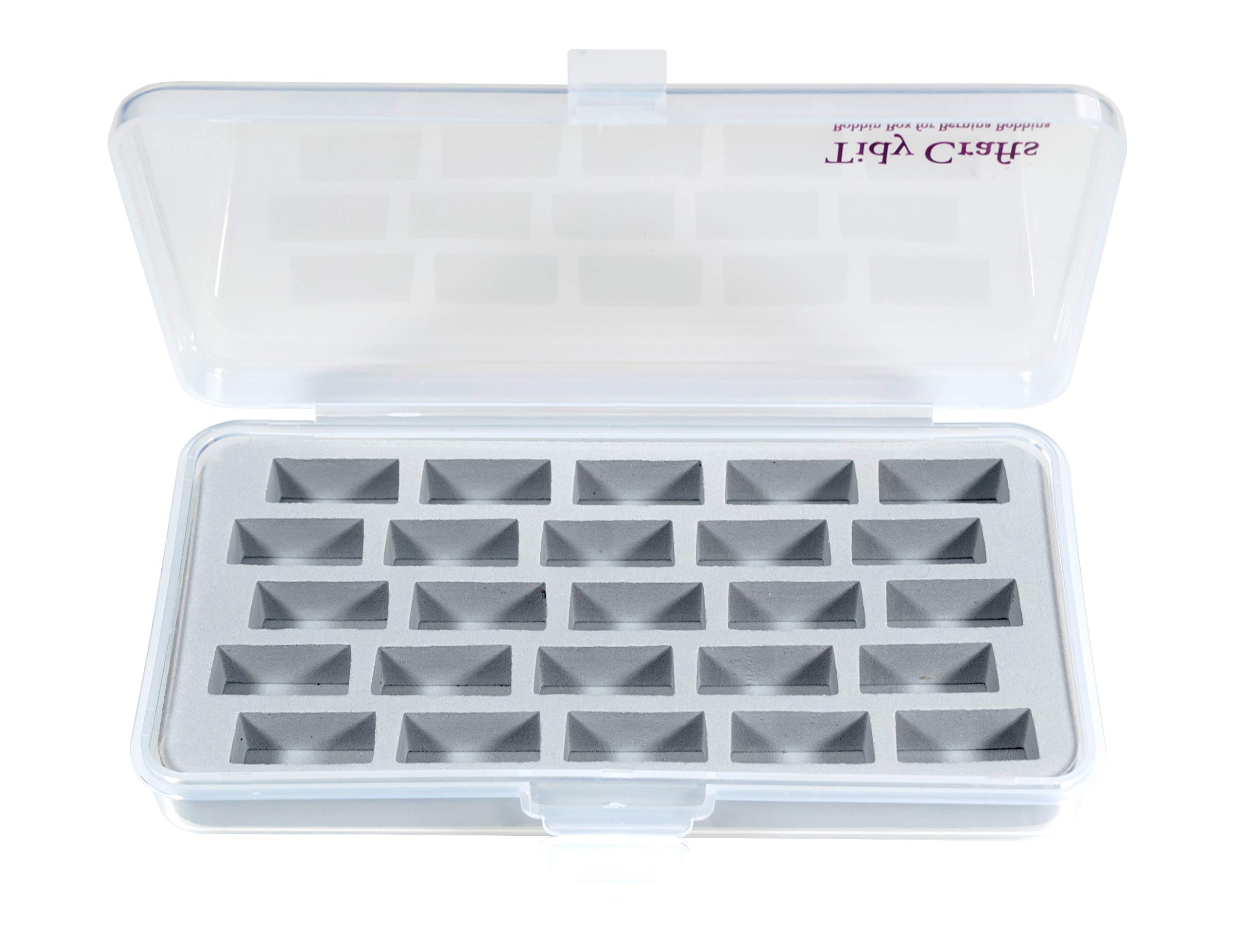Tidy Craft – Bobbin Box Organizer -One Durable Case with Snap Tight Lid for Your Sewing and Quilting Needs - Holds Jumbo Series 7 and Series 8 Bobbins