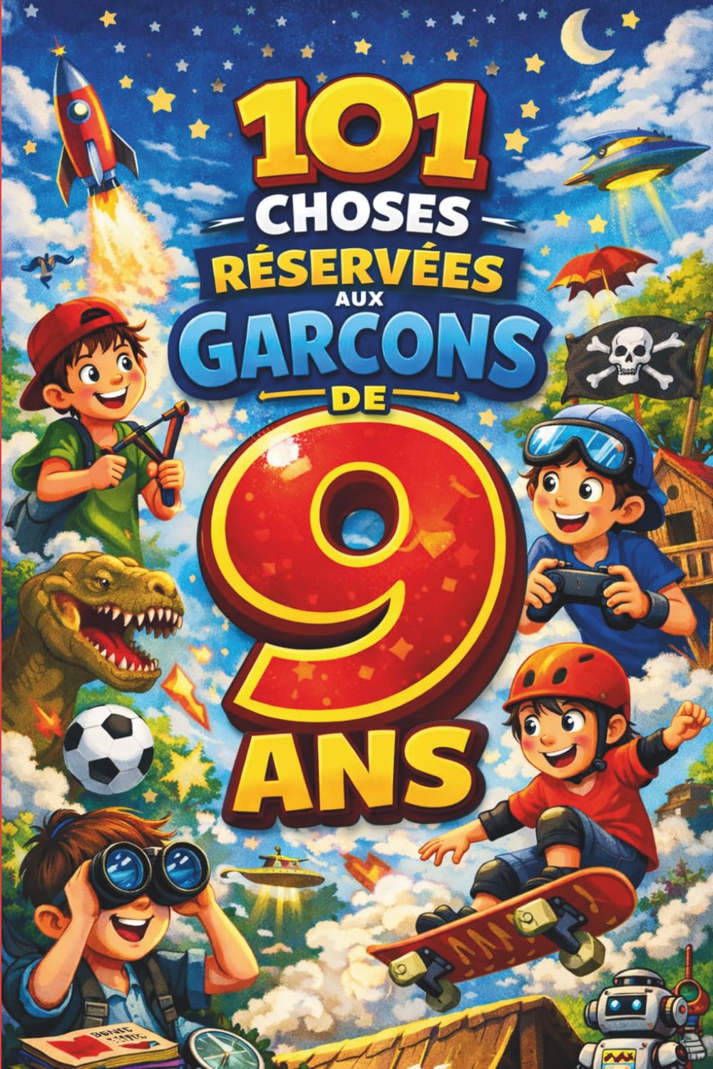 101 choses réservées aux garçons de 9 ans: Le cadeau spécial pour le 9ᵉ anniversaire – rempli de pensées bienveillantes et encourageantes