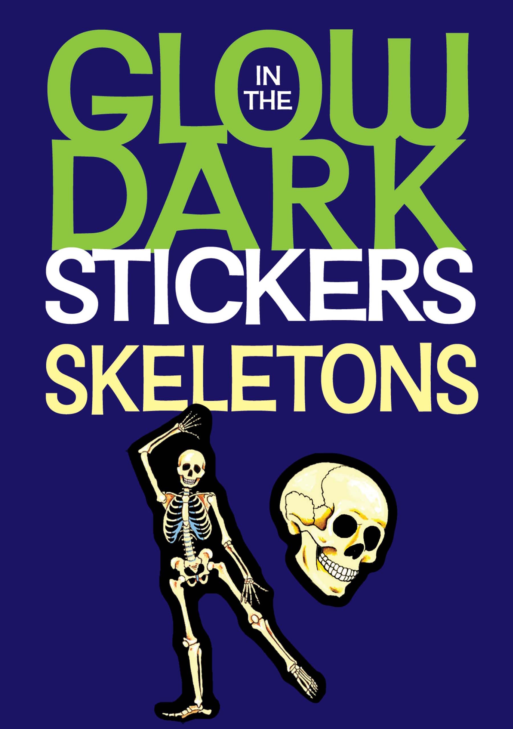 Glow-in-the-dark Skeleton Stickers