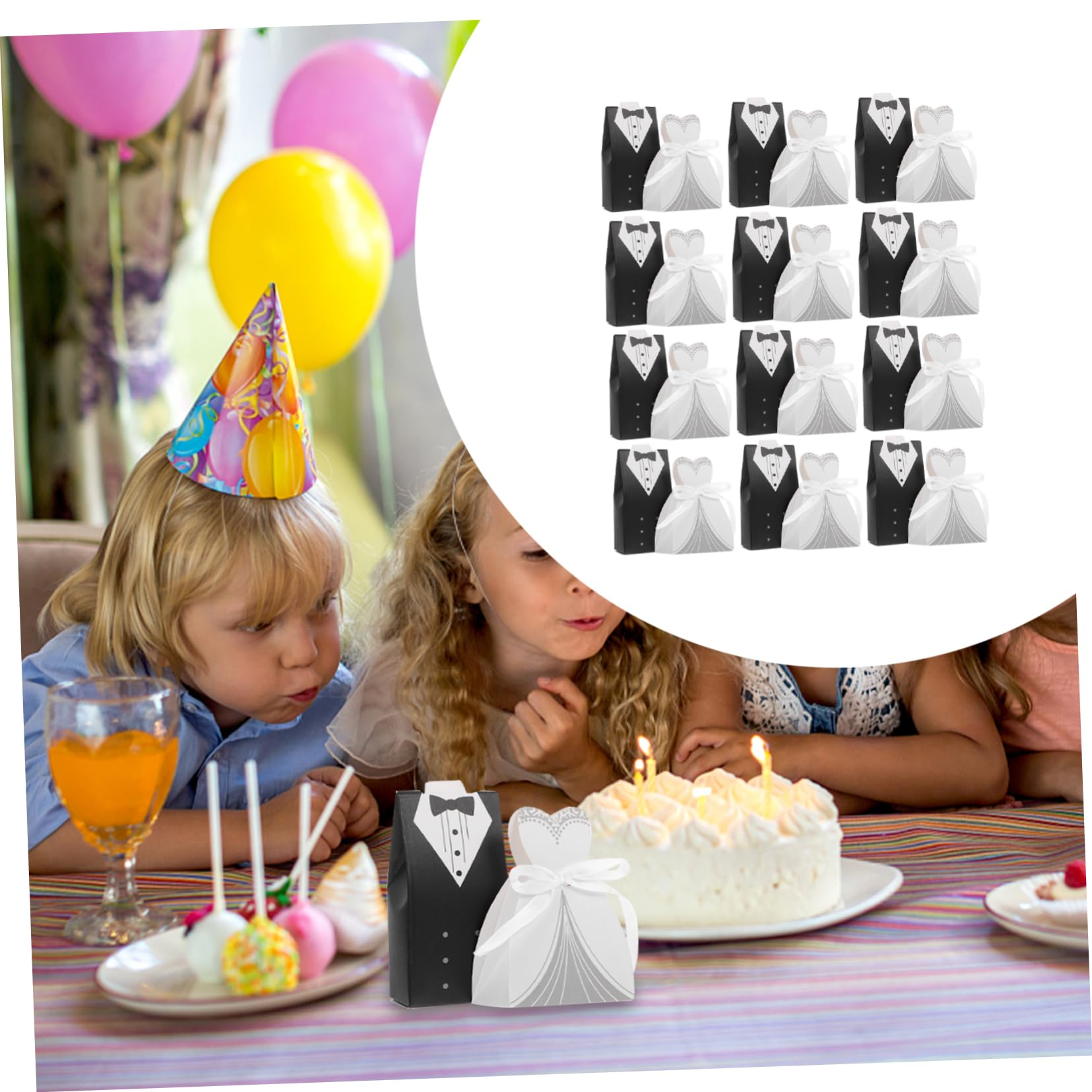 Alipis 100pezzi Scatola Per Dolciumi Nuziali Contenitori Per Caramelle Squisiti Scatole Regalo Progettate Per Matrimoni Feste e Compleanni Piccole e Leggere Per Contenere Caramelle Snack