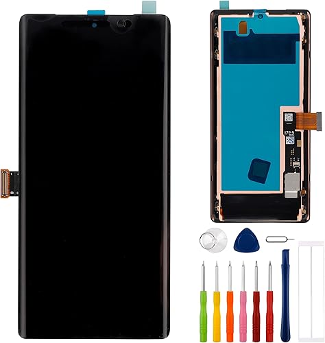 Pantalla digital OLED compatible con Google Pixel 6 Pro GLUOG G8VOU 6.71 pulgadas, pantalla LCD táctil con herramientas (compatible con huellas