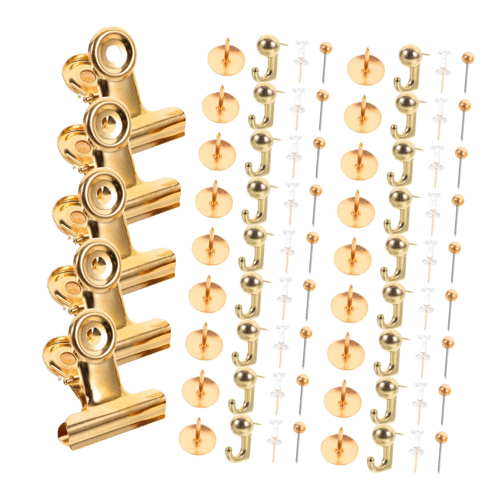5ensembles Punaise Doré pour Planche De Liège Accessoires Créatifs pour Cartes Et Décorations Polyvalent pour Bureau Et Organisation Personnelle