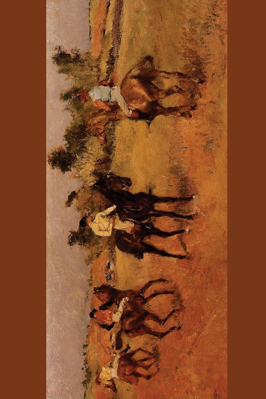 ''Four Jockeys'' by Edgar Degas: Journal (Blank / Lined) (Art of Life Journals)