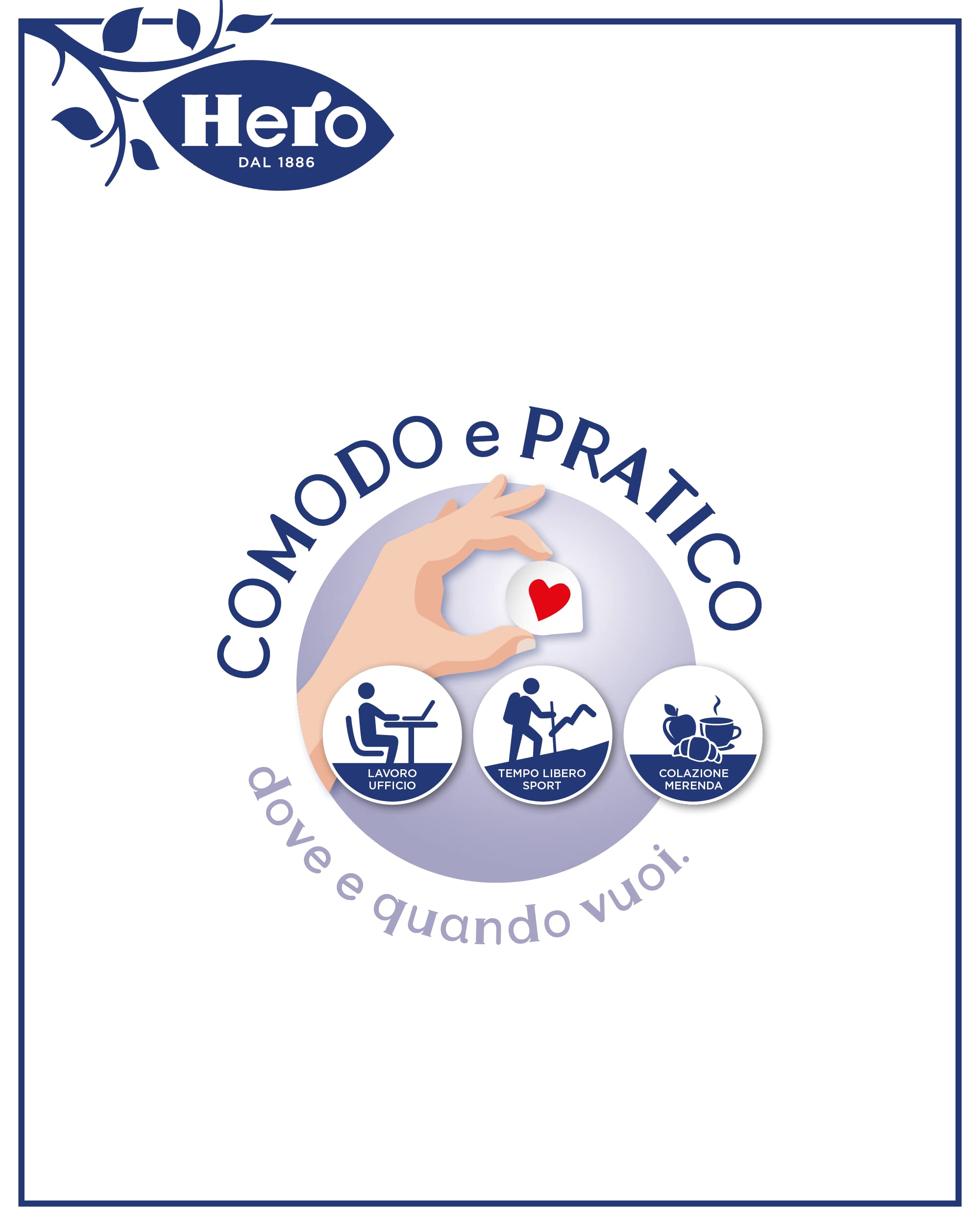 Hero Poker Miele Monoporzione, 30 confezioni da 100g (4 monodosi x 25 gr), Miele Millefiori, Prodotto di Alta Qualità, Senza Conservanti e Senza Coloranti