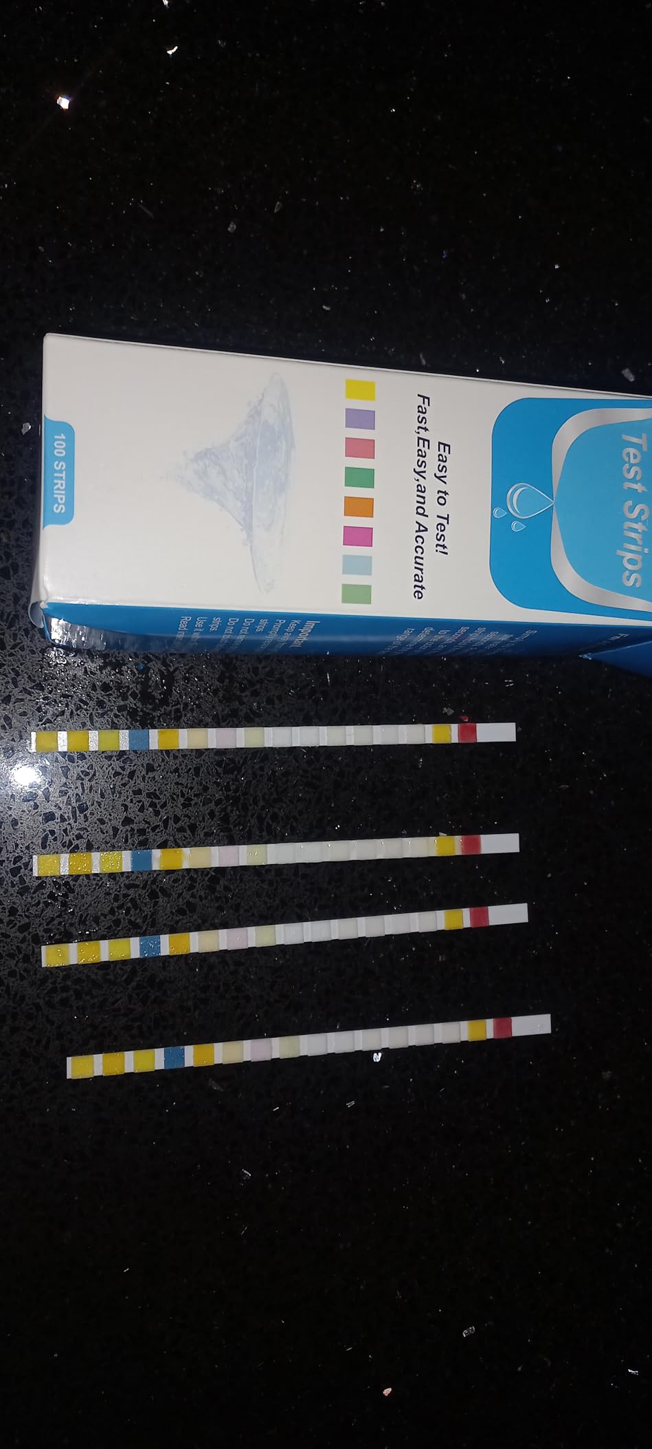 Water Testing Rings 16-in-1 Drinking Water Testing Kit - High Sensitivity Test Strips for ...