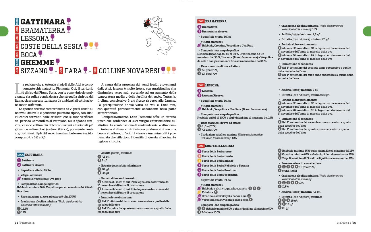 Atlante dei territori del vino italiano