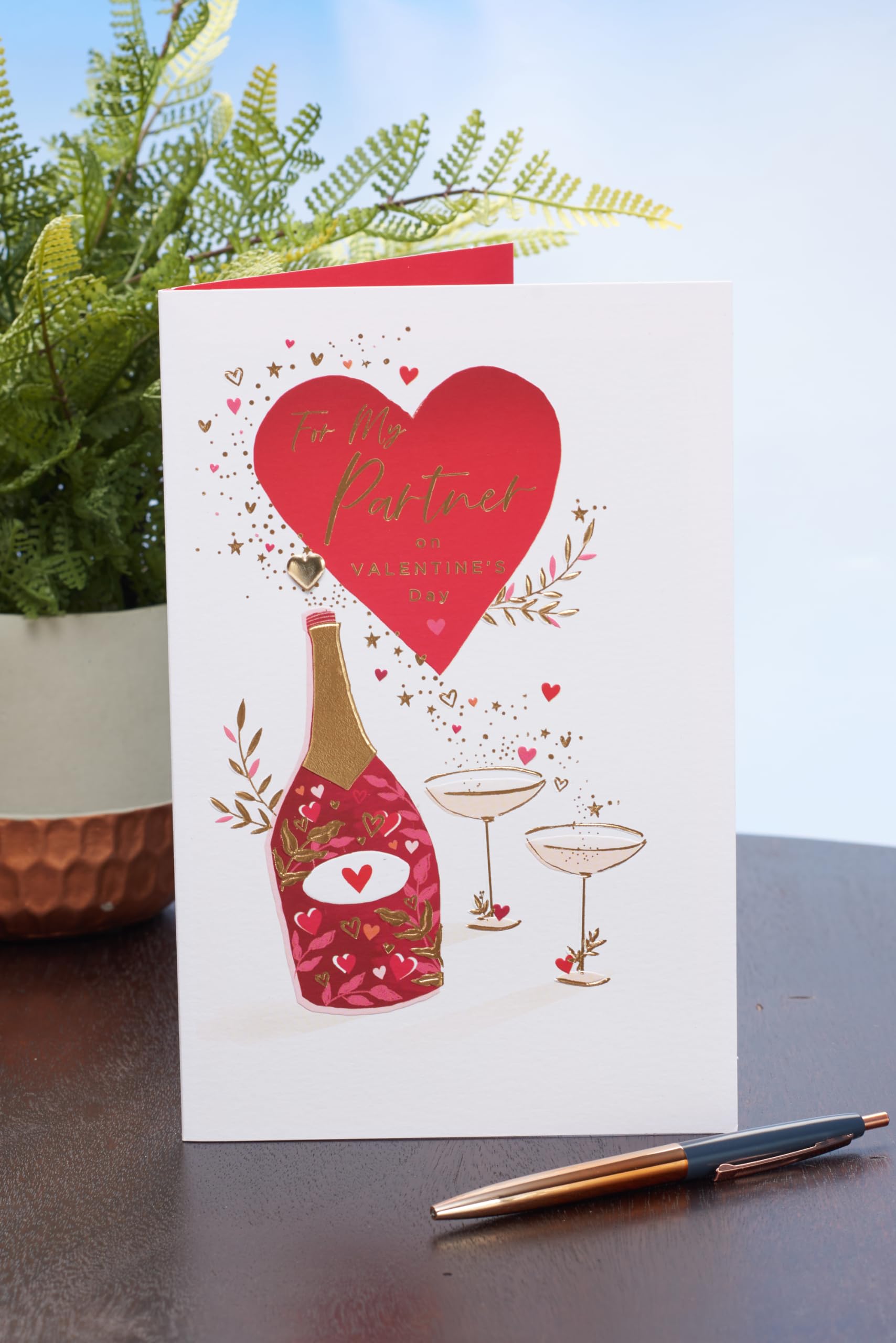 UK Greetings Carte De Saint-Valentin Avec Enveloppe Motif Couple