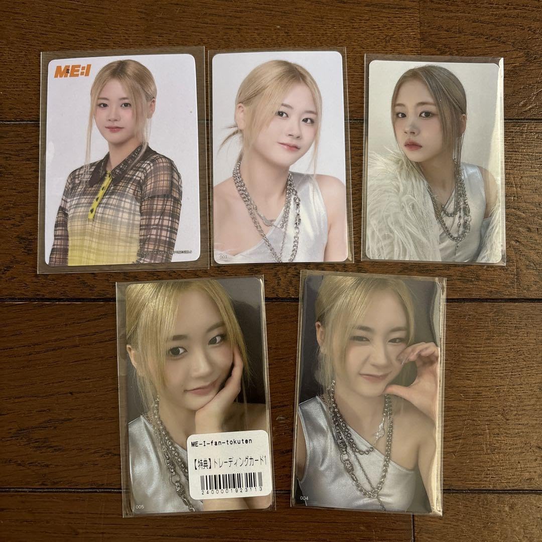 Amazon.co.jp: ME:I 佐々木心菜 トレカ 中 : Toys & Games