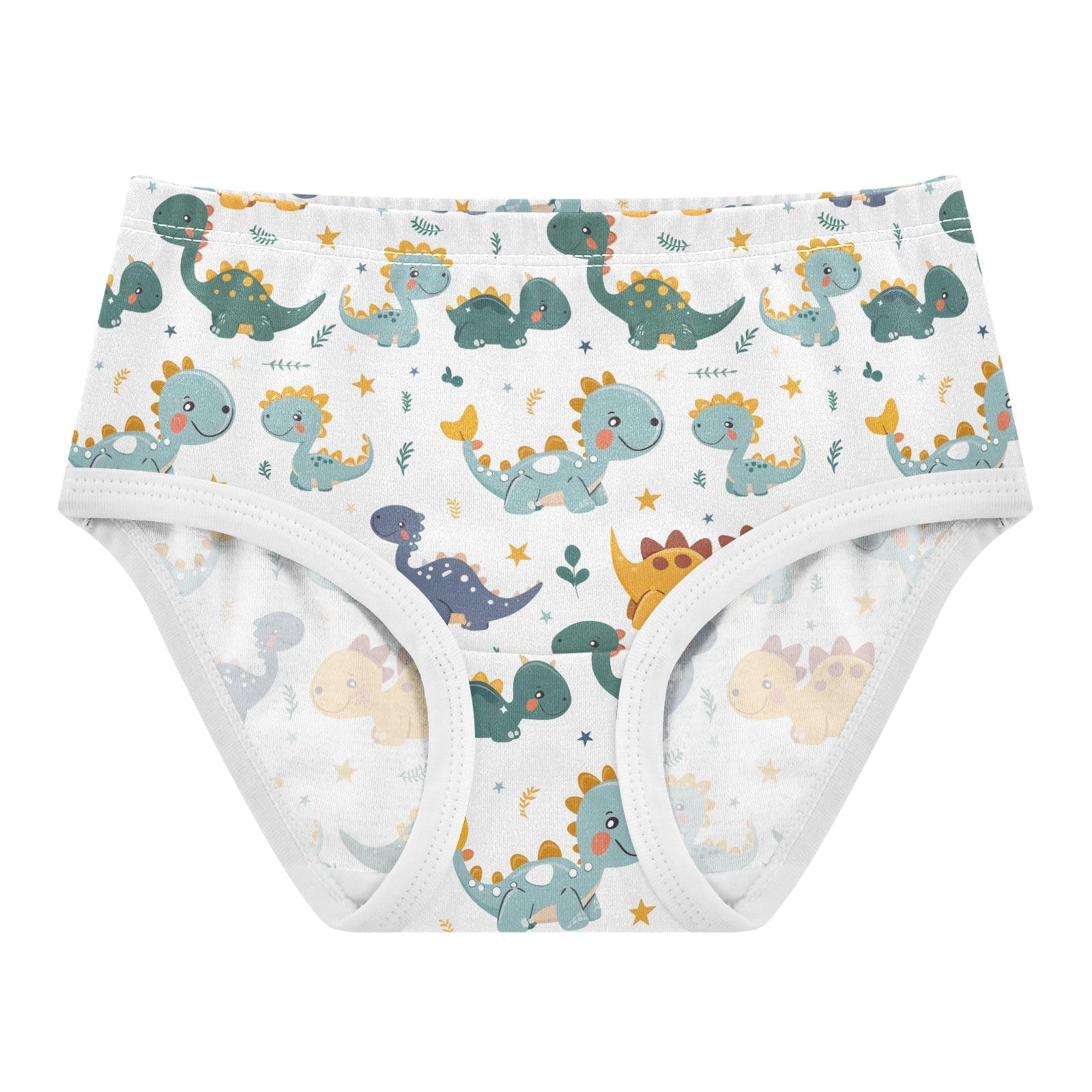 Little Girls Kids Panties Underwear Toddler Undies Soft 2T Cute Dinosaur