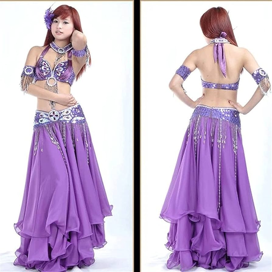 ☺︎セール☺︎ベリーダンス❤︎パープル☆ sサイズかわいいコスチューム+おまけつき 71yLh97A7TL._UF894,1000_QL80_.jpg