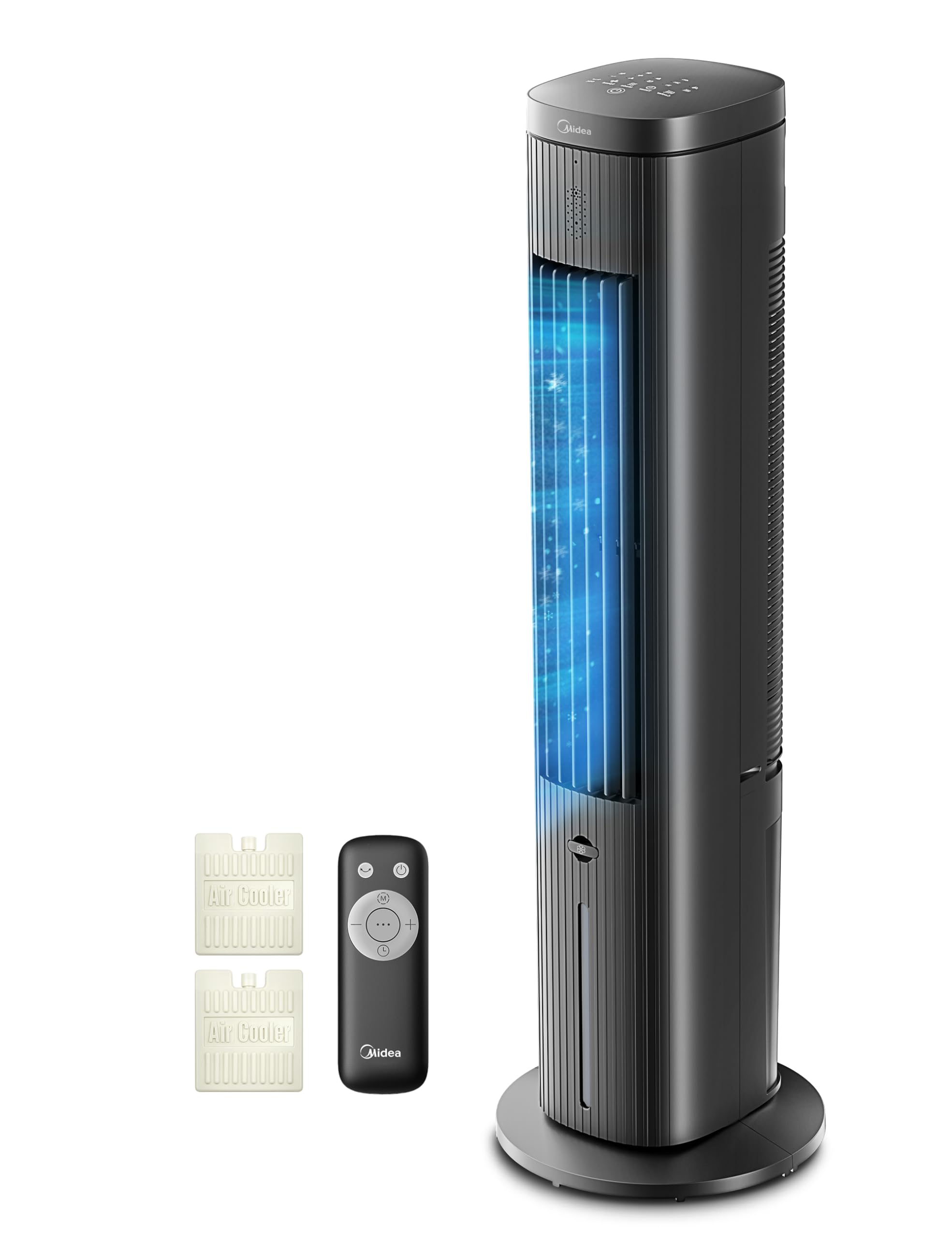 Midea Rafraîchisseur d'Air 3en1 5L avec Télécommande