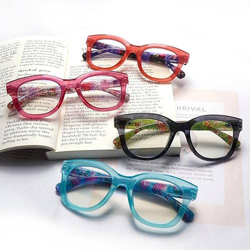 Miniatura 7 de MAEOWN Oprah Style - Gafas de lectura para mujer, bloqueo de luz azul, paquete de 6 lentes para lectura de computadora, lentes de calidad de moda