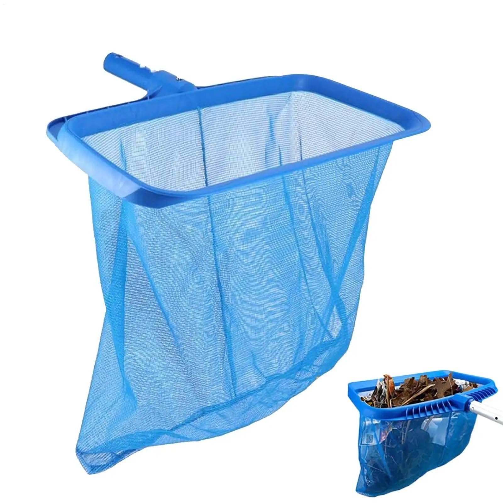 Red de Limpieza for Piscina, rastrillo Hojas Profesional, Bolsa Profunda, Accesorios Marco Grueso Gran Capacidad para Estanque
