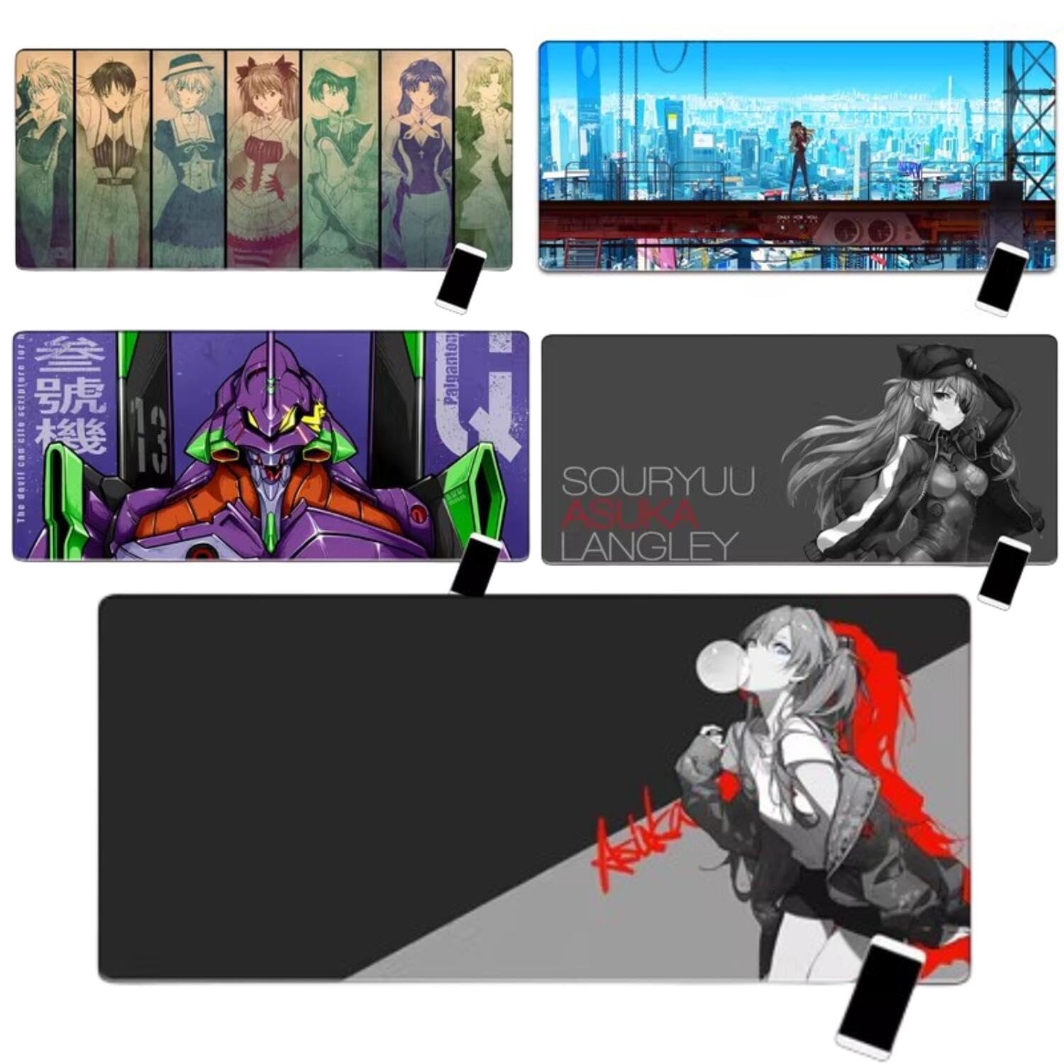 Amazon | 新世紀エヴァンゲリオン マウスパッド eva 大型ゲーミング