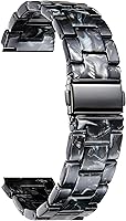 Vista 60 de BINLUN Resin Watch Bands Replacement Watch Straps for Men Women 14 Colors Watchbands Lightweight 12/14/16/18/20/22mm Wrist Bands Fashion