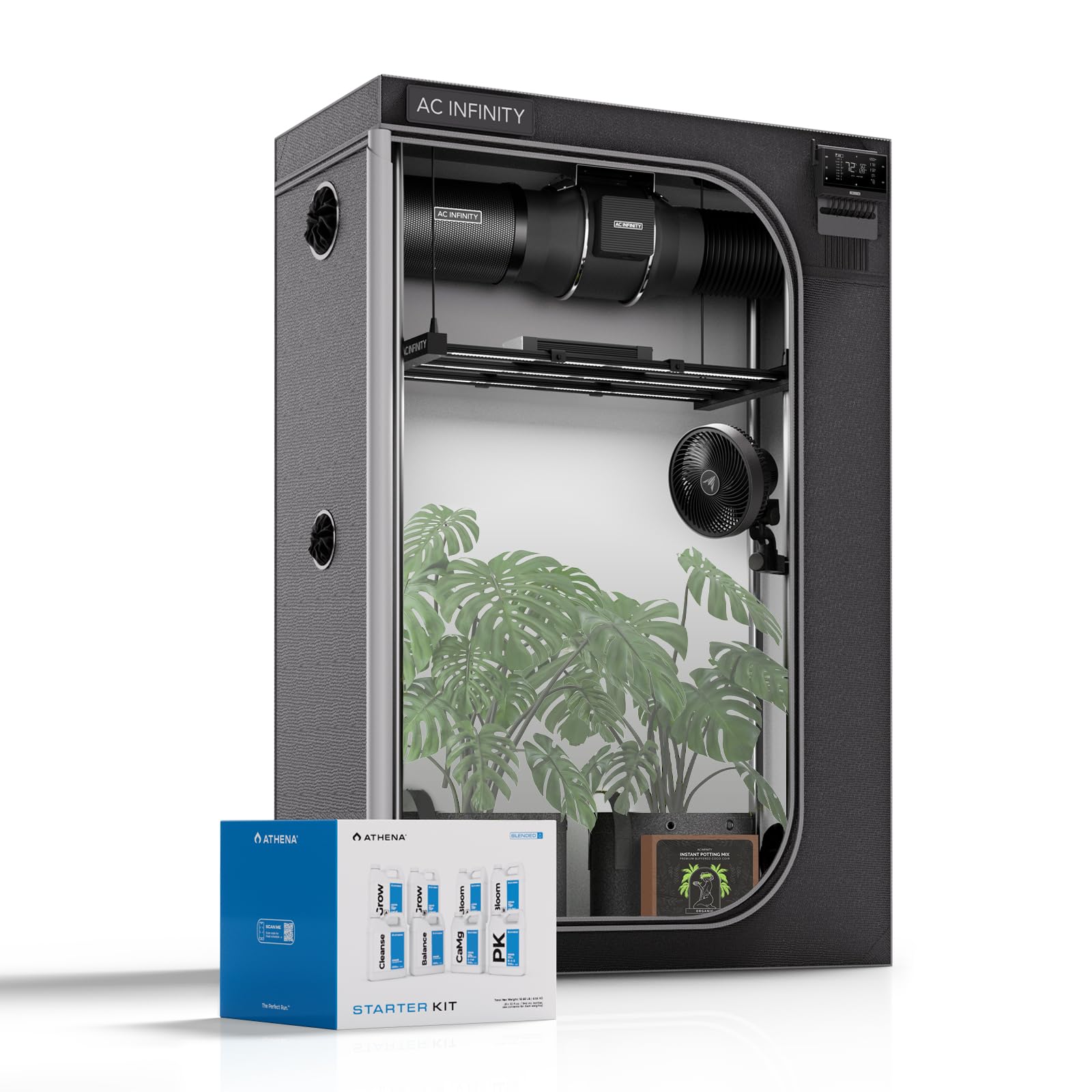 Amazon.com: AC Infinity x Athena® Cultivator Kit, Complete 2-Plant