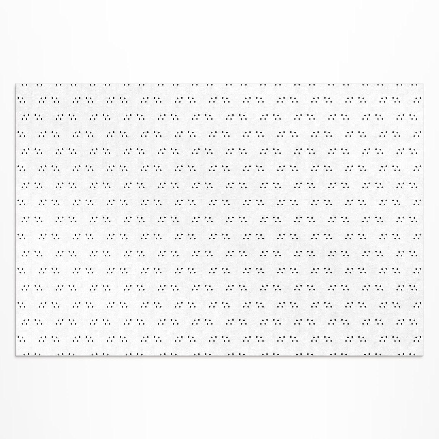 Tapis de sol vinyle 150x225 cm anti-tache pour jardin extérieur