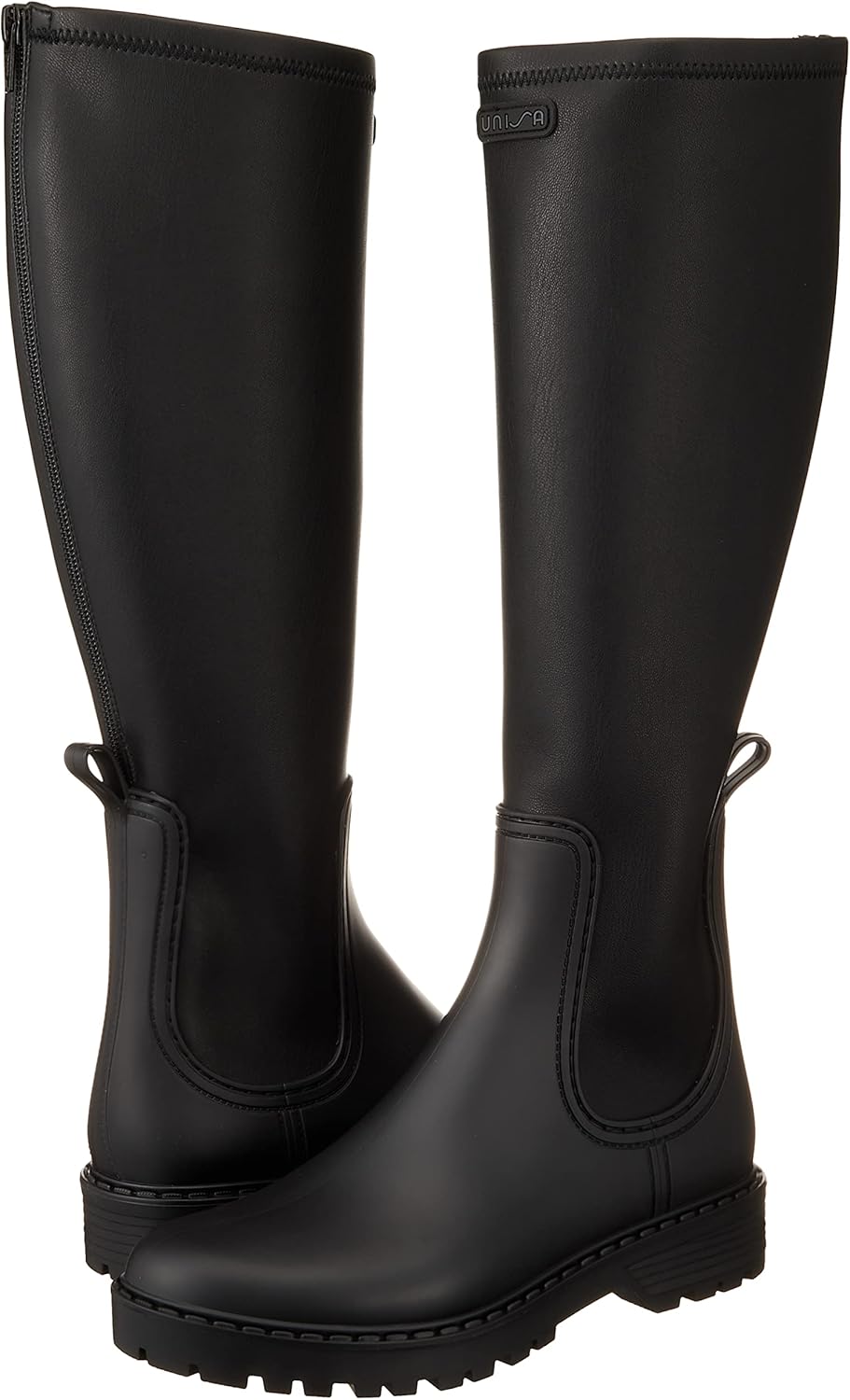 UNISA】ARLO-WA BLACK レインロングブーツ Amazon | [ウニサ