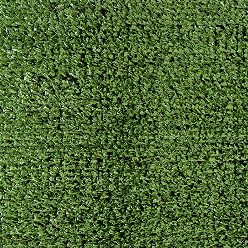 iCustomRug Indoor/Outdoor Turf Carpet & Rugs, Sythentic Grass in Lawn Green 12'X10' Low Pile Artificial Grass with Bound Pre-Finished Edges - Available in Many Custom Sizes and Widths - Image 3