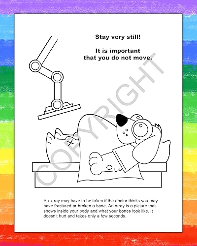 Miniatura 5 de ZOCO - Visita al Centro de Atención de Urgencias - Libros educativos para colorear para niños (paquete de 50 unidades, con crayones) - Seguridad y