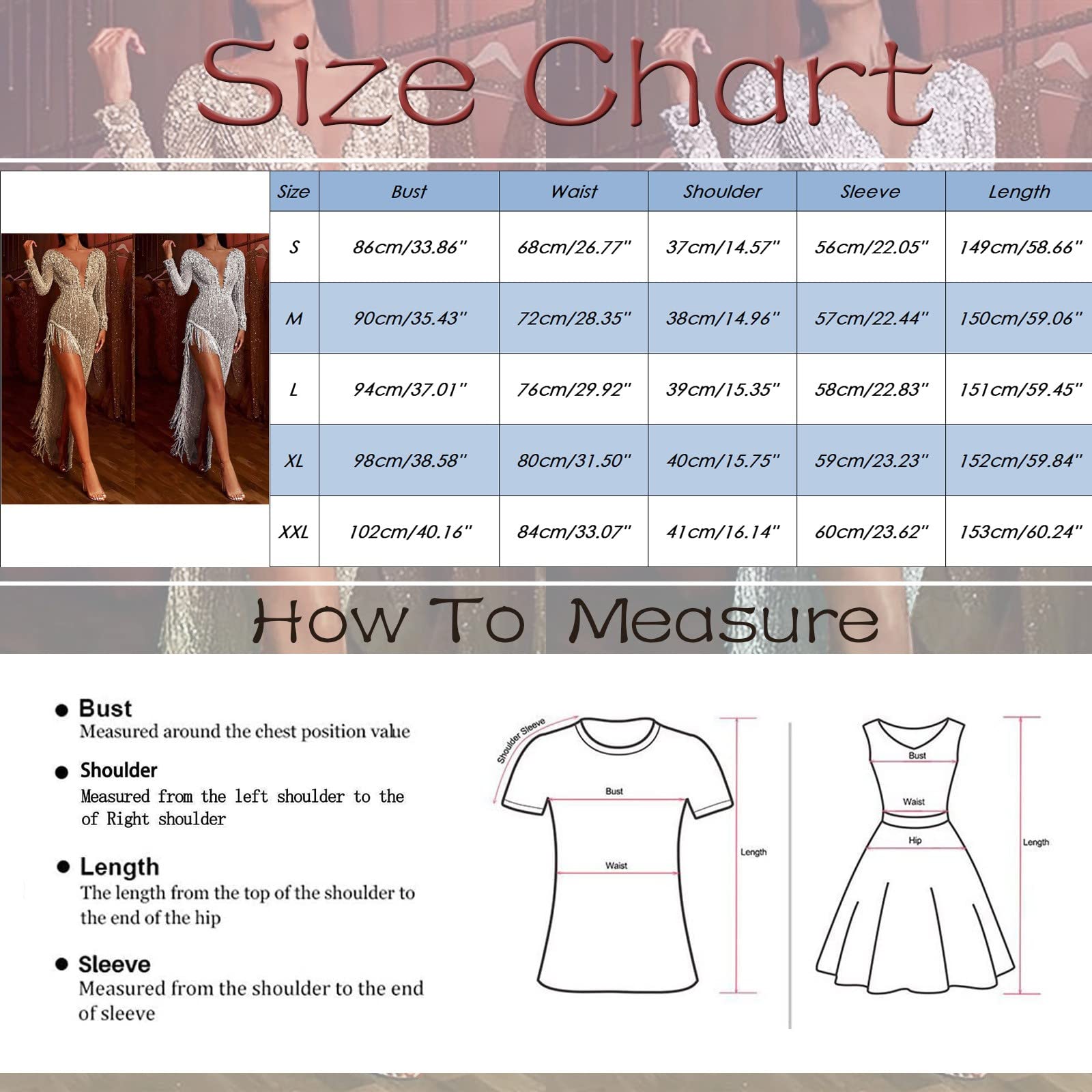 Vestido de Nochevieja para mujer, vestido sexy, cuello en V, vestido de fiesta, brillante, vestido de noche, largo, festivo, brillante, elegante, vestido de cóctel, vestido de baile con