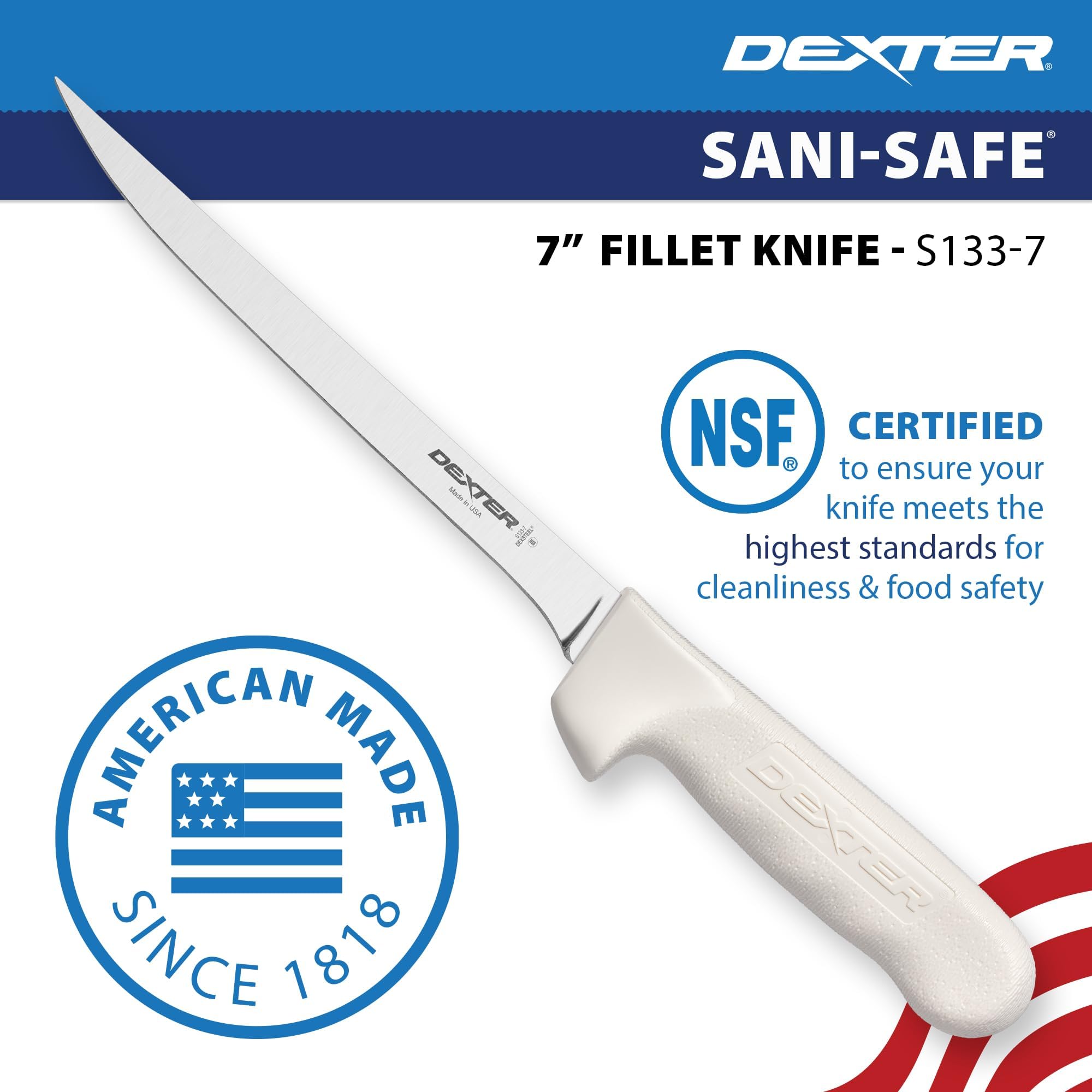 Amazon.com: Dexter-Russell S133-7WS1-CP Sani-Safe 7