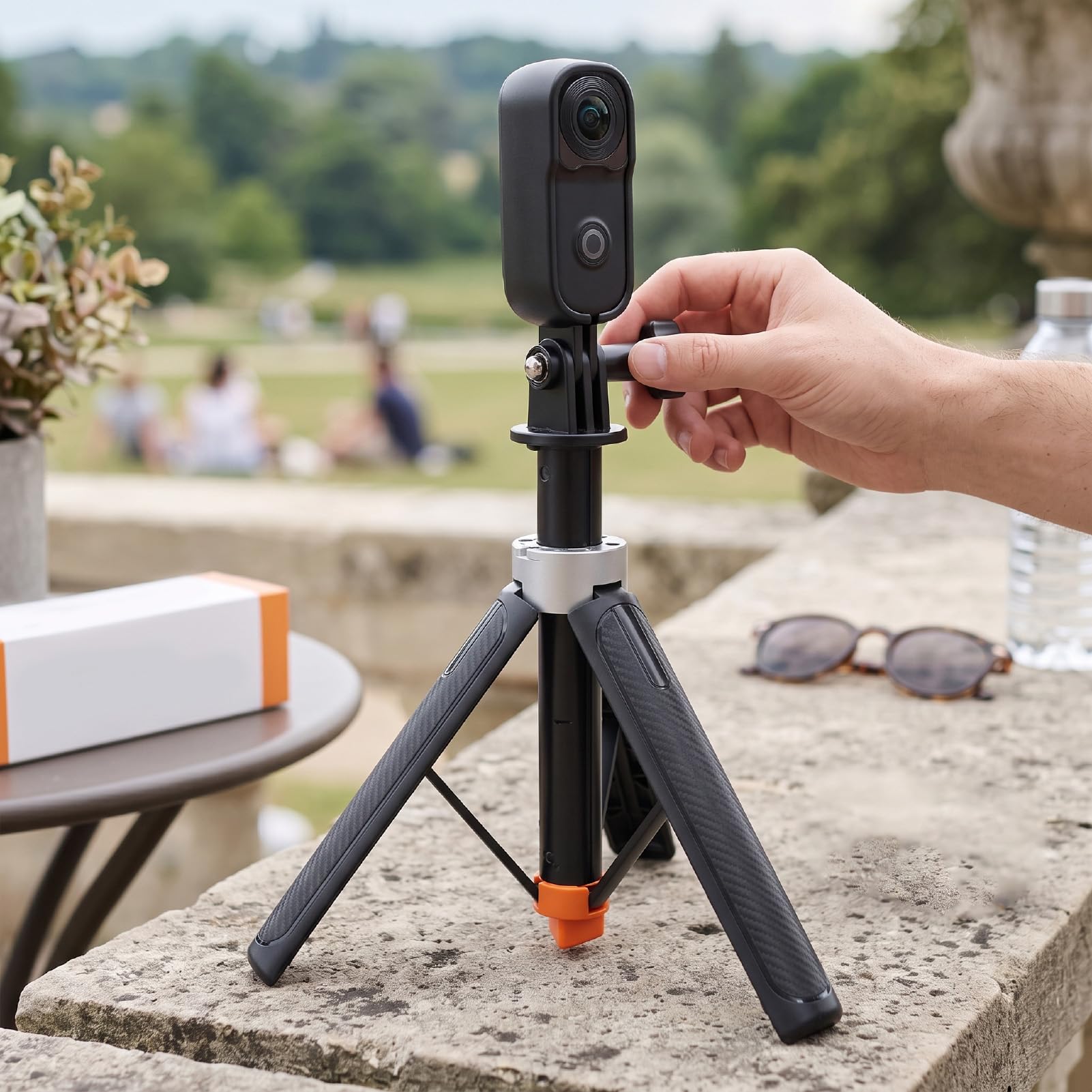 Action Camera 4K con Custodia Impermeabile, Videocamera POV