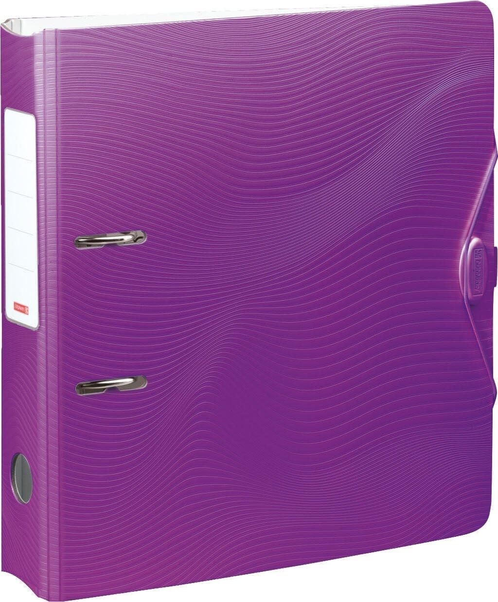 BRUNNEN 102043760 Folder "Wave" 7 cm Purple