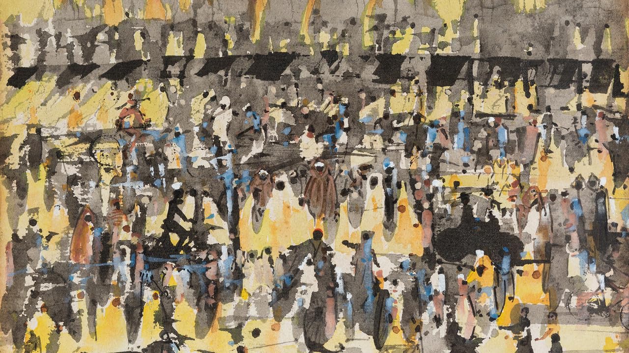 Unicorn Posters A1 POSTER (33/24 inch) (84/60 cm) - Brion Gysin Night Marrakesh 1968
