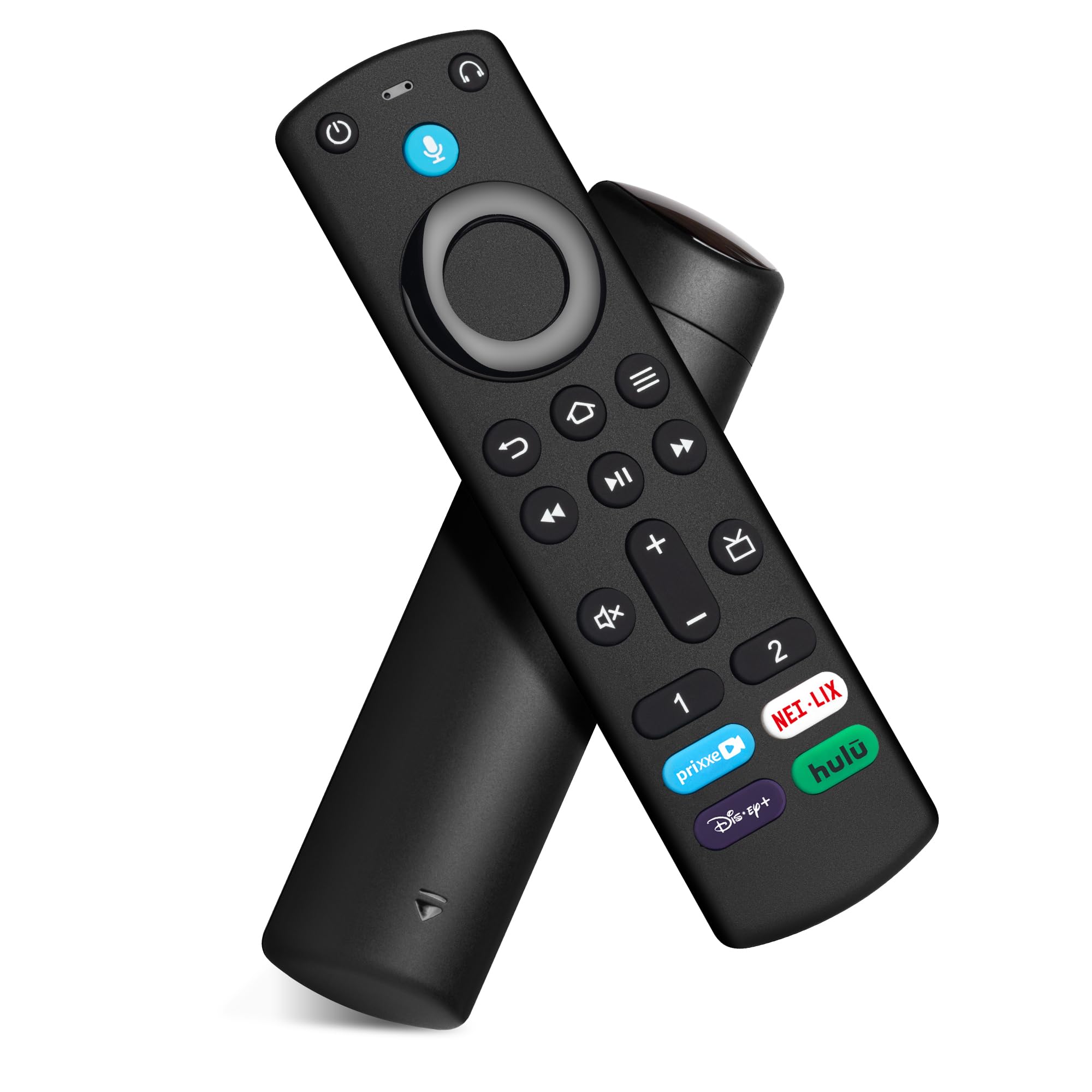 Replacement-Remote-Control for Smart TV Stick(4K/4K Max/Lite), TV Cube(1st / 2nd / 3rd Gen) and Compatible with All Toshiba/Insignia/Pioneer Smart TVs