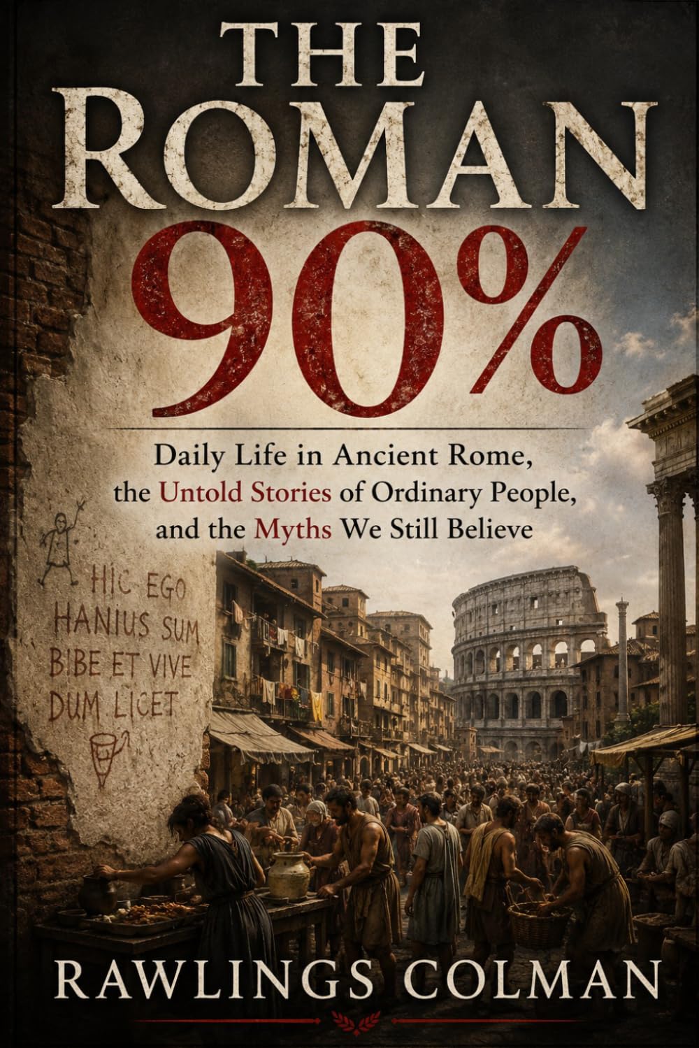 The Roman 90%: Daily Life in Ancient Rome, the Untold Stories of Ordinary People, and the Myths We Still Believe