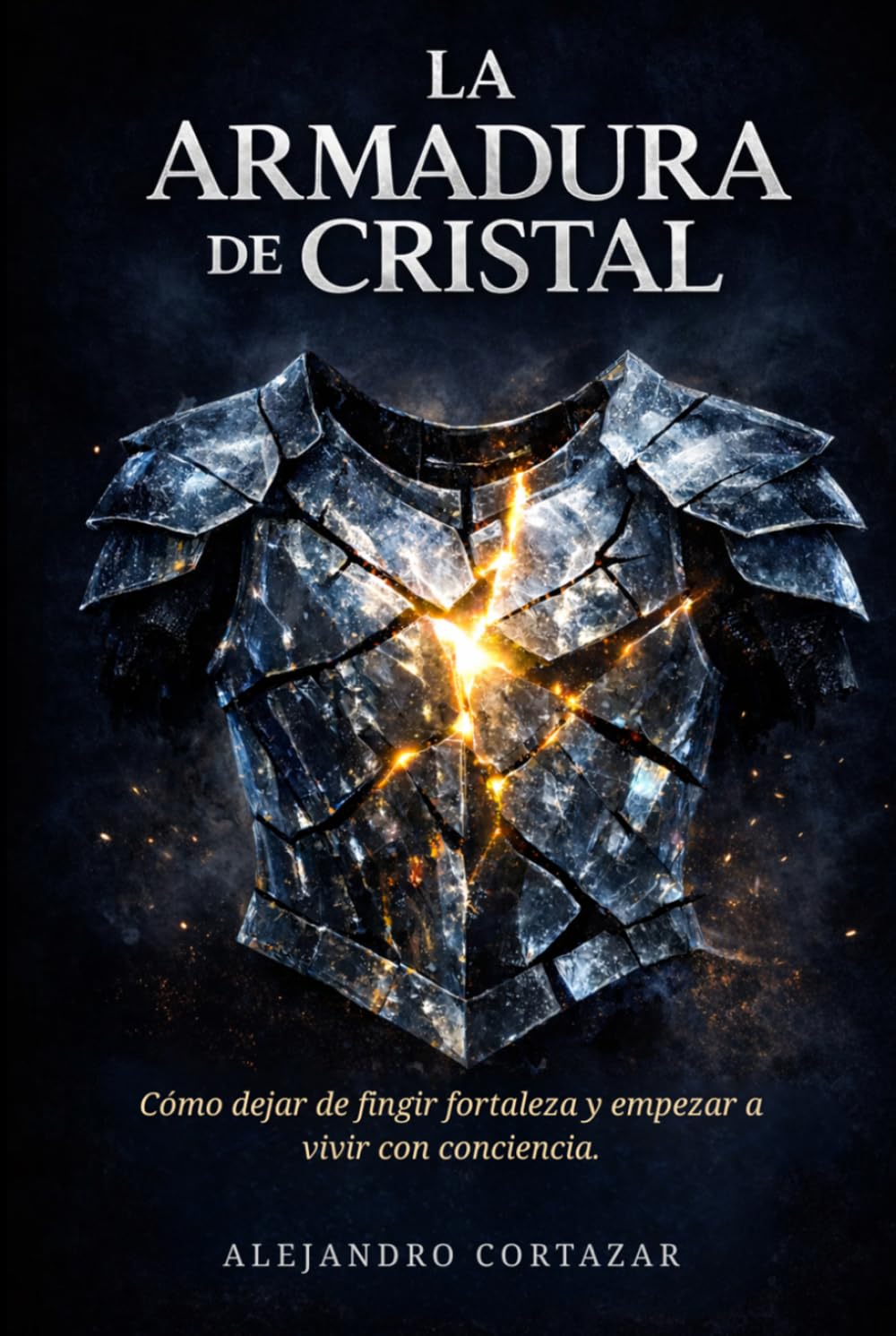 La Armadura de Cristal: Cómo dejar de fingir fortaleza y empezar a vivir con conciencia.