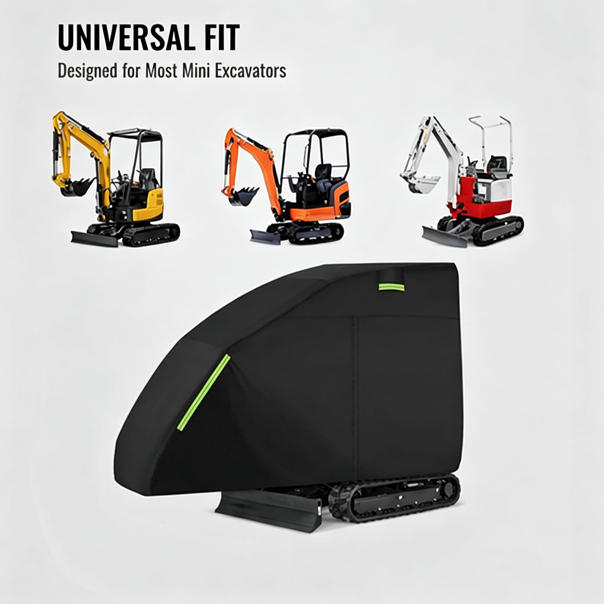 ZORQ Housse pour Mini Pelle Compatible avec Bobcat E26 2017–pr