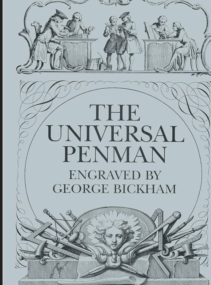 洋書 The Universal Penman The Universal Penman: Bickham, George: 9781607967569: Amazon