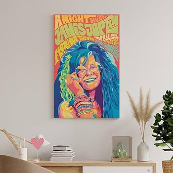 1974ドキュメンタリー　JANIS ジャニス ジョプリン ポスター　新品額付 Janis Joplin ジャニス・ジョプリン ポスター | Collection Market