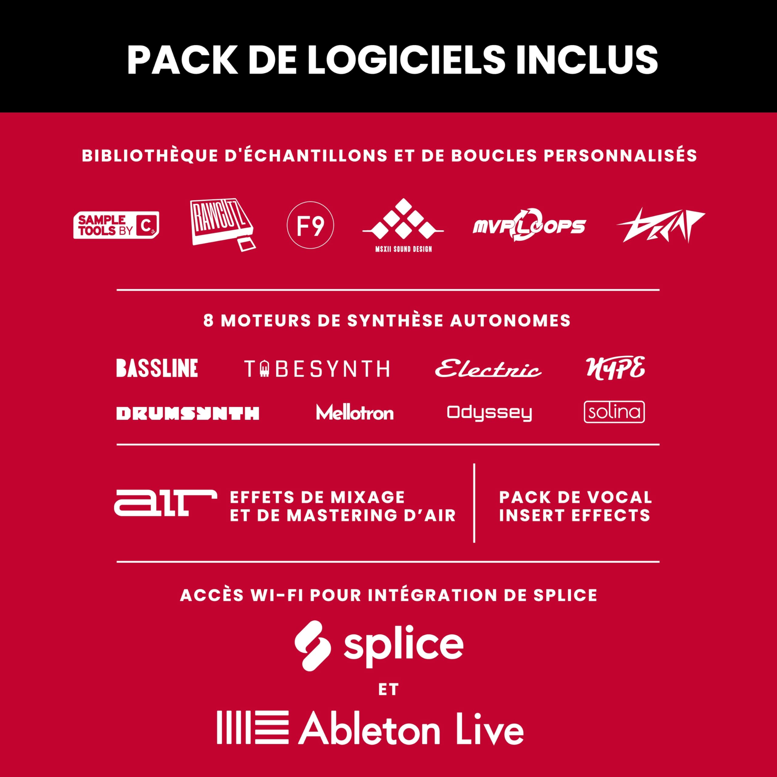 Akai Professional MPC Live II - Machine à Rythmes, Échantillonneur et Beat Maker à Piles avec Haut-Parleurs, Pads de Batterie, Moteurs de Synthèse, Écran Tactile et Intégration Native Instruments