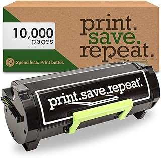 Print.Save.Repeat. Lexmark 601H High Yield Remanufactured Toner Cartridge for MX310, MX410, MX510, MX511, MX610, MX611 Laser Printer [10,000 Pages]