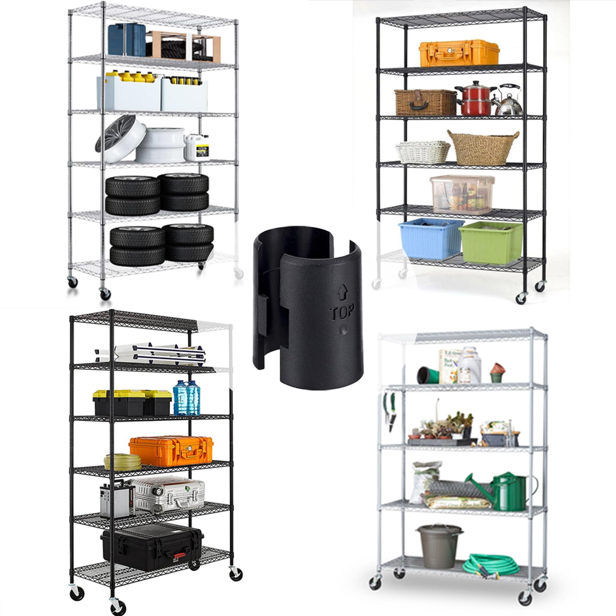 Shelf Locking Clips - 40 Pack -9