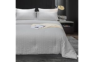 QUILTINA Breathable Comforter Set: Luxurious Comfort for Every Season