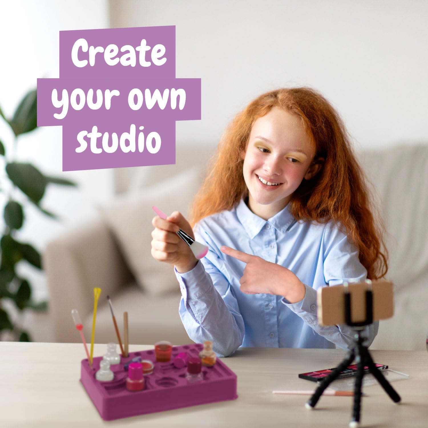 Science4you Makeup Set for Girls 8+, Make You Own Make Up with this Princess Toy - Image 4