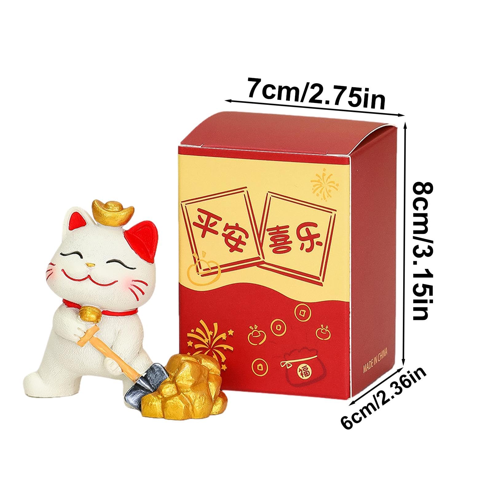 Amazon.co.jp: 招き猫像、中国の招き猫の置物,招き猫の置物富の
