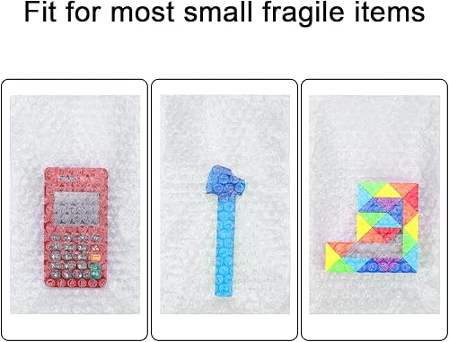 Miniatura 5 de 100 bolsas de burbujas de 6 x 10 pulgadas, bolsas de burbujas envolventes, bolsas de amortiguación de doble pared, bolsas de espuma engrosadas a