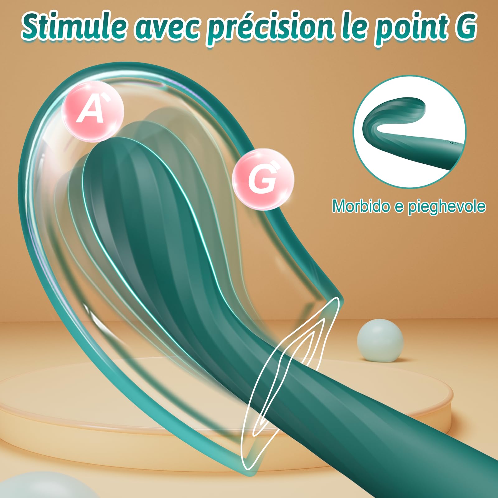 Sex Toys Dildo Vibratoreper Donna - Vibratoreper Donna Punto G Squirting Dildo Anale con 10 Vibrazioni per Vibratoreper Donna Realistico Stimolatore Clitorideo Femminile,Sextoysdonna Dildo Vibrante