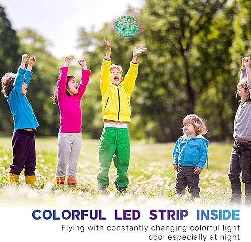 Miniatura 8 de Juguete de bola de orbe volador 2023, juguete volador Boomerang Fly Spinners para niños y adultos, juguete de bola voladora para interiores y